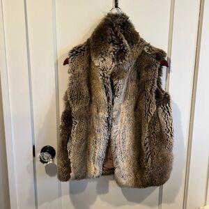Faux fur vest from Barney New York